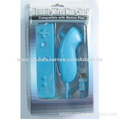 Remote Game Controller and Nunchuck for Nintendo Wii, Factory Price, Various Colors are Available